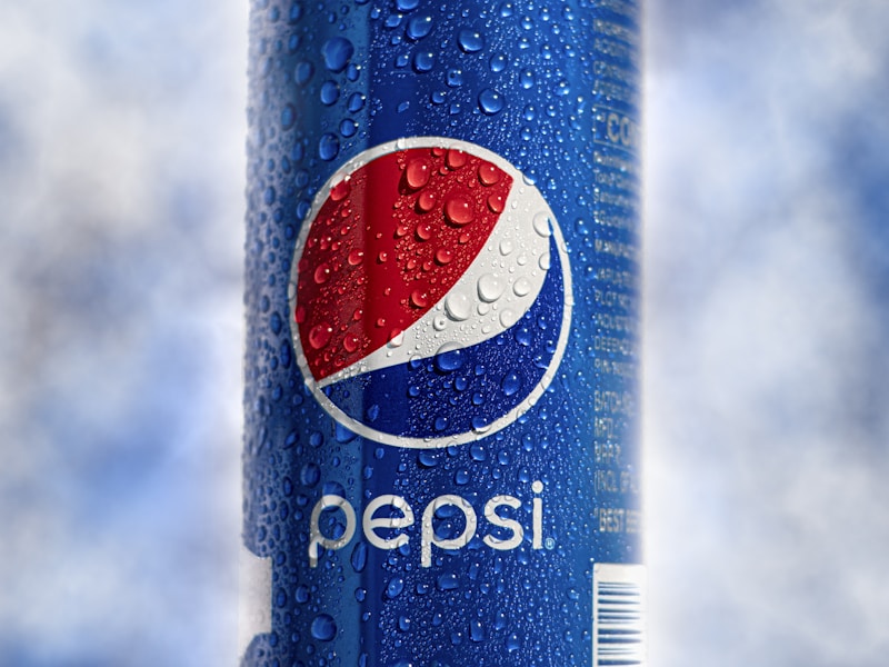 Glass of Coca-Cola with ice